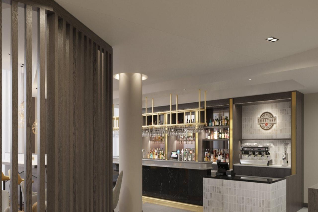 Maldron Hotel Glasgow City Exterior photo The interior of the new coffee house